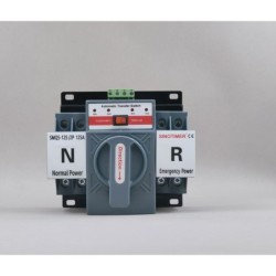 Comutator automat transfer SINOTIMER 125A 2P, ATS retea – generator, mod automat si manual